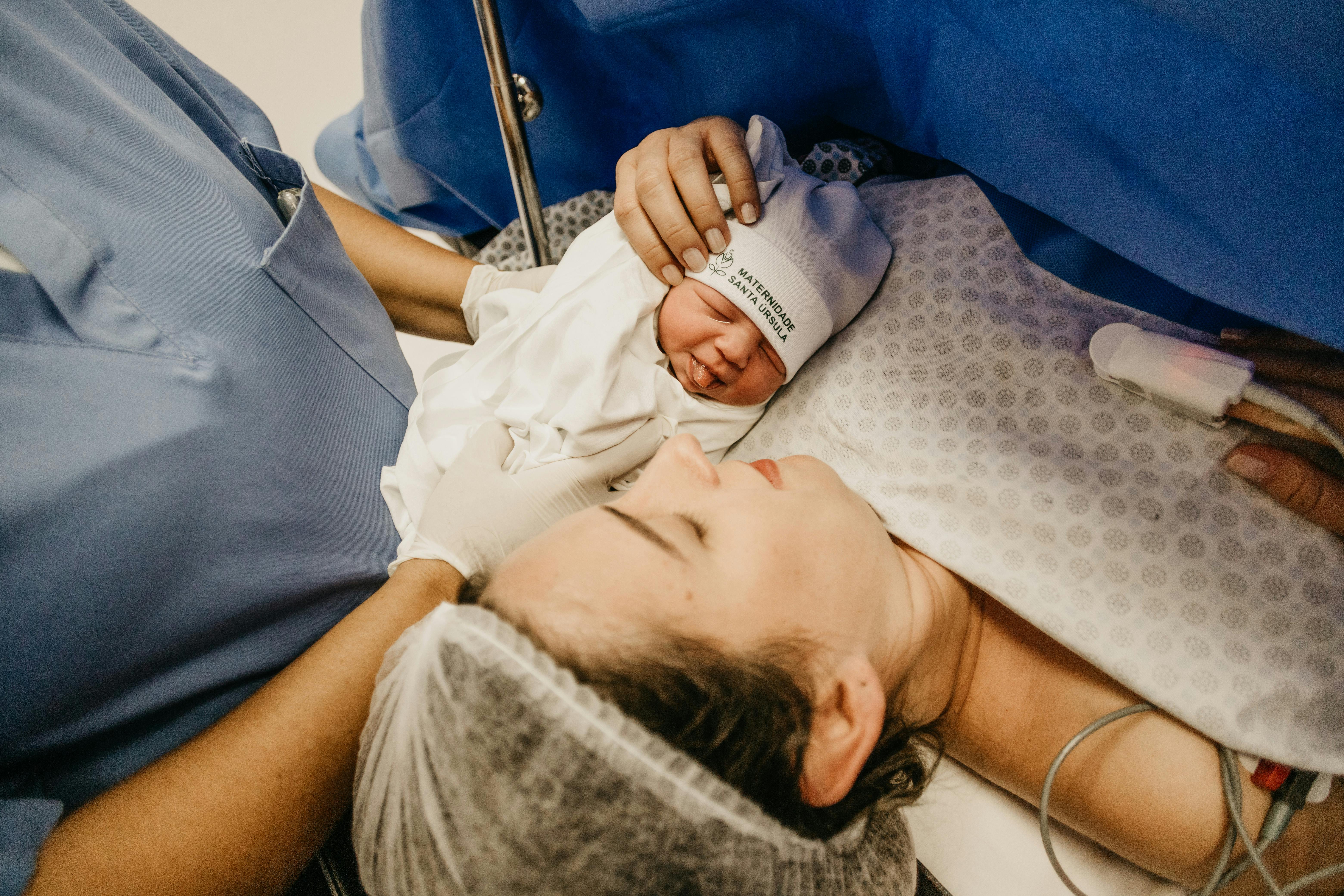Newborn in hospital